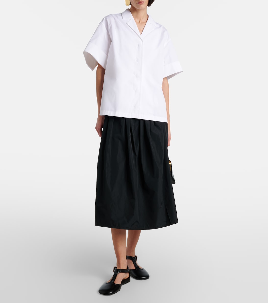 Leather Mary Jane flats | Jil Sander