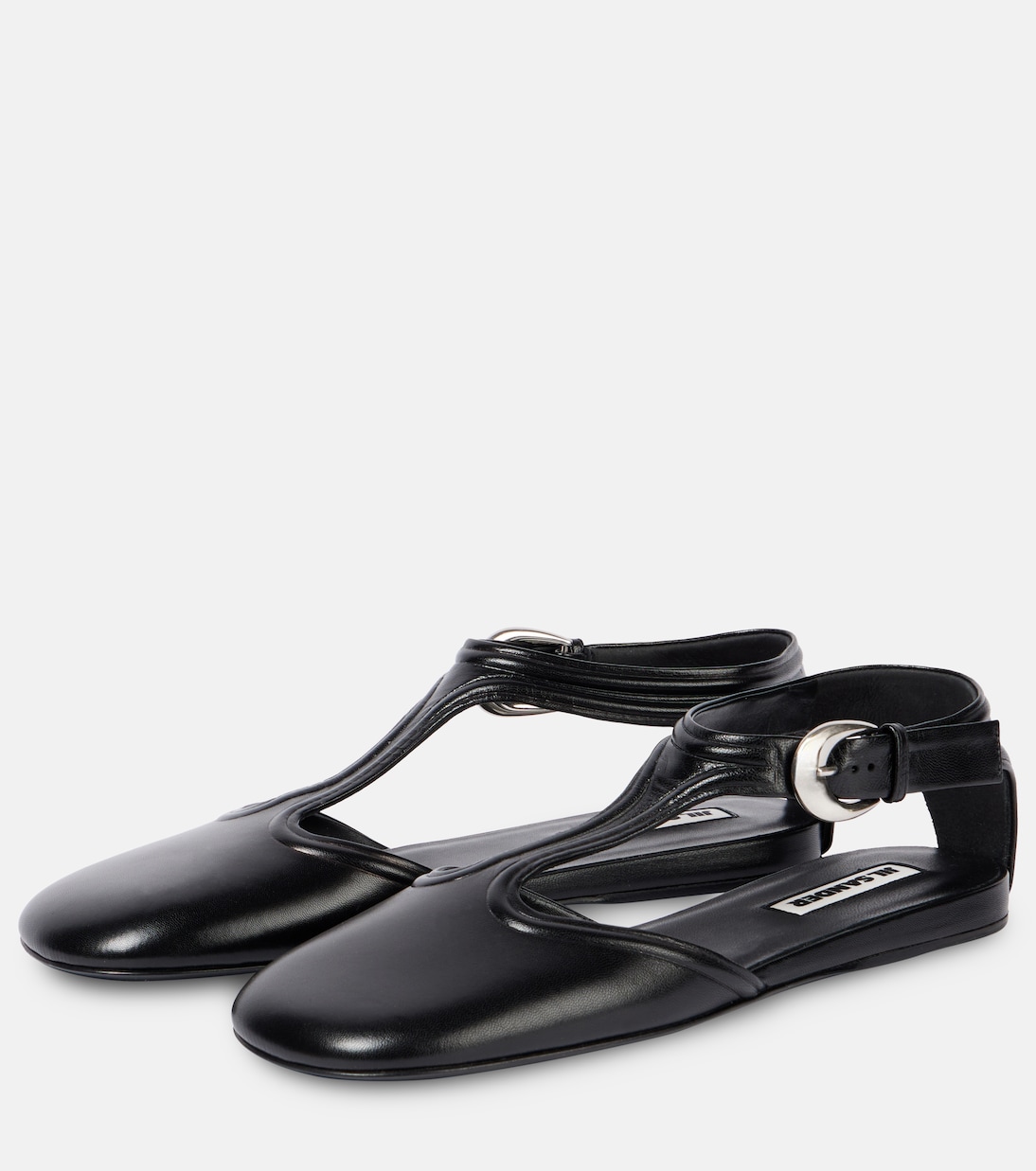 Leather Mary Jane flats | Jil Sander