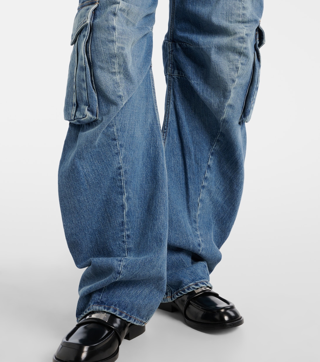 Jean cargo à taille basse | Acne Studios