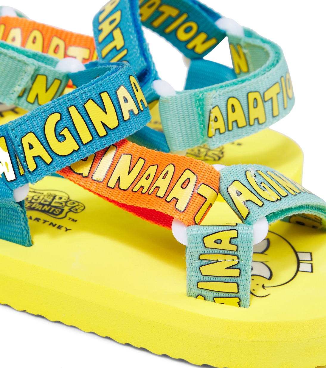 x SpongeBob SquarePants printed sandals | Stella McCartney Kids