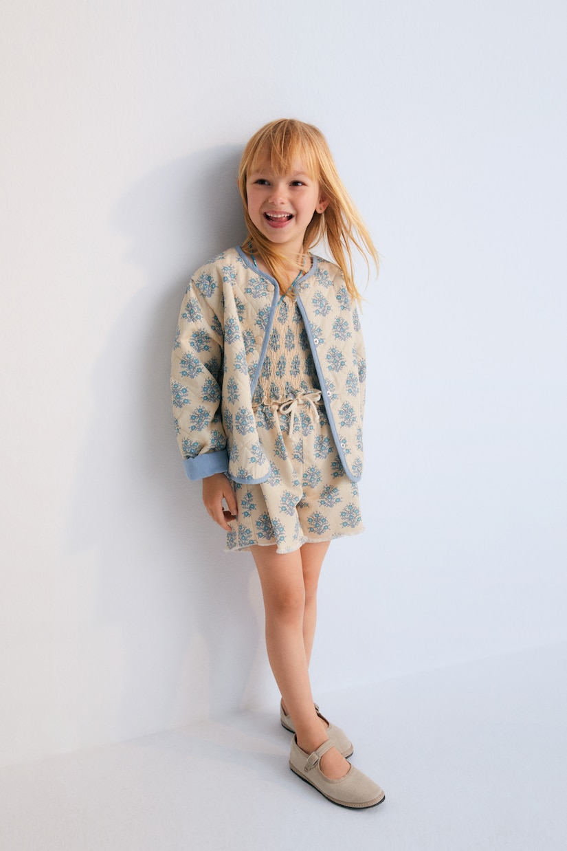 Bedruckte Jacke Kyra aus Baumwolle | The New Society