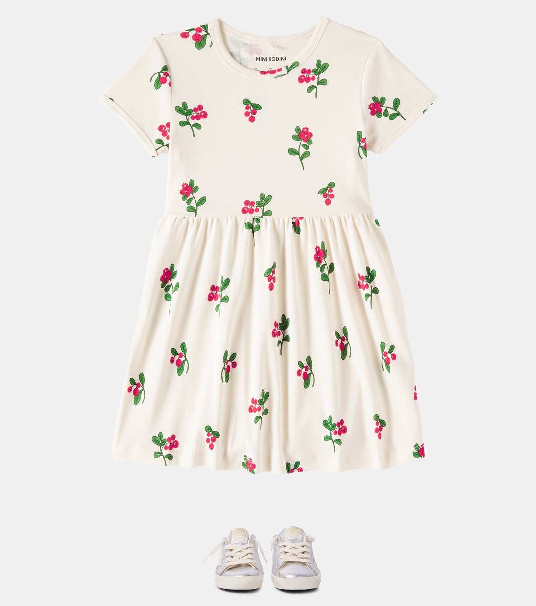Kleid Lingonberries aus Baumwolle | Mini Rodini