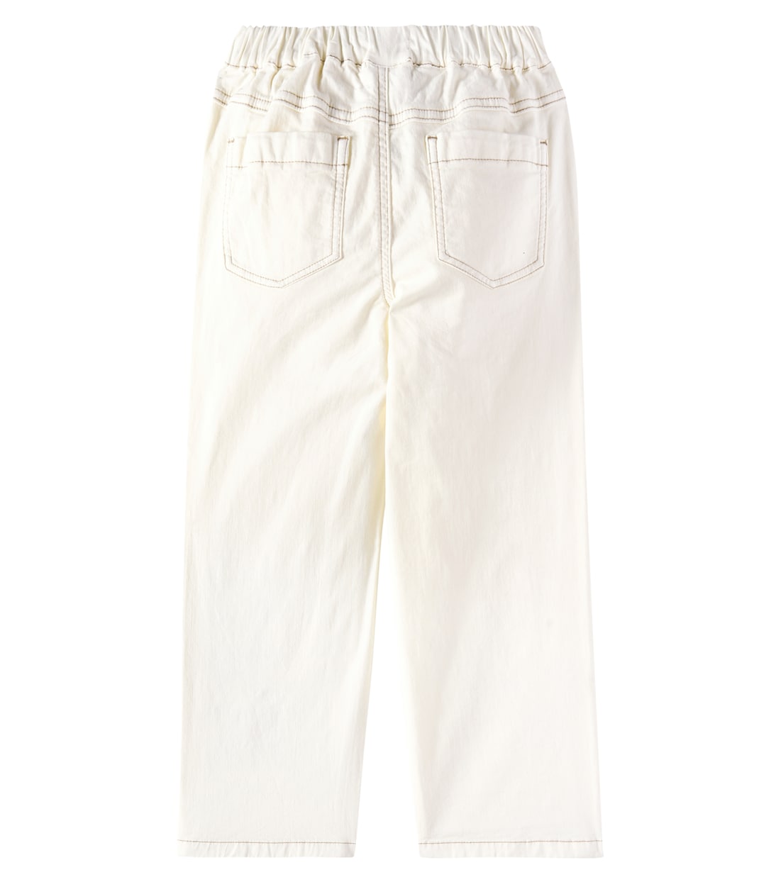 JM cotton-blend straight pants | Jellymallow