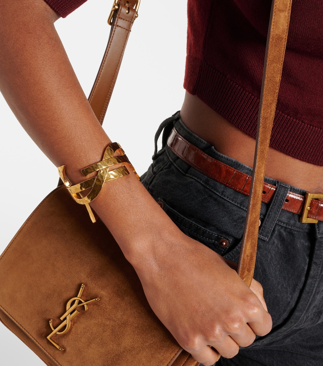 Cassandre cuff bracelet | Saint Laurent