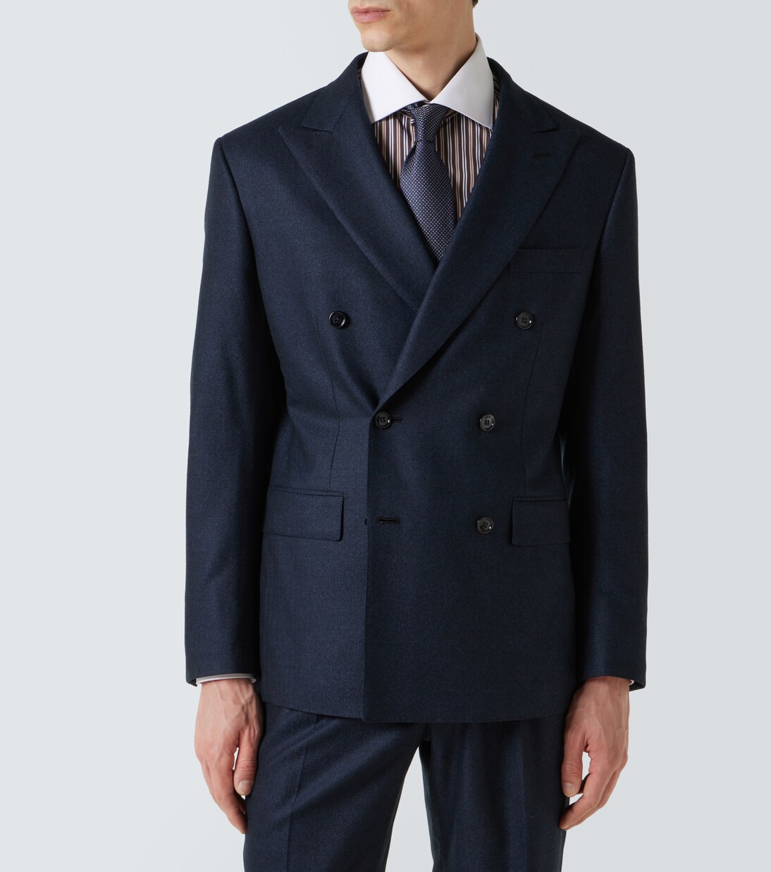 Anzug aus Wollflanell | Brioni