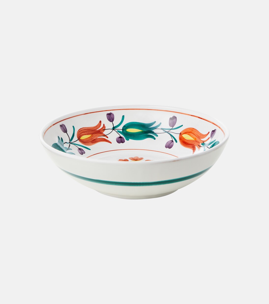Lia floral ceramic serving bowl | Cabana