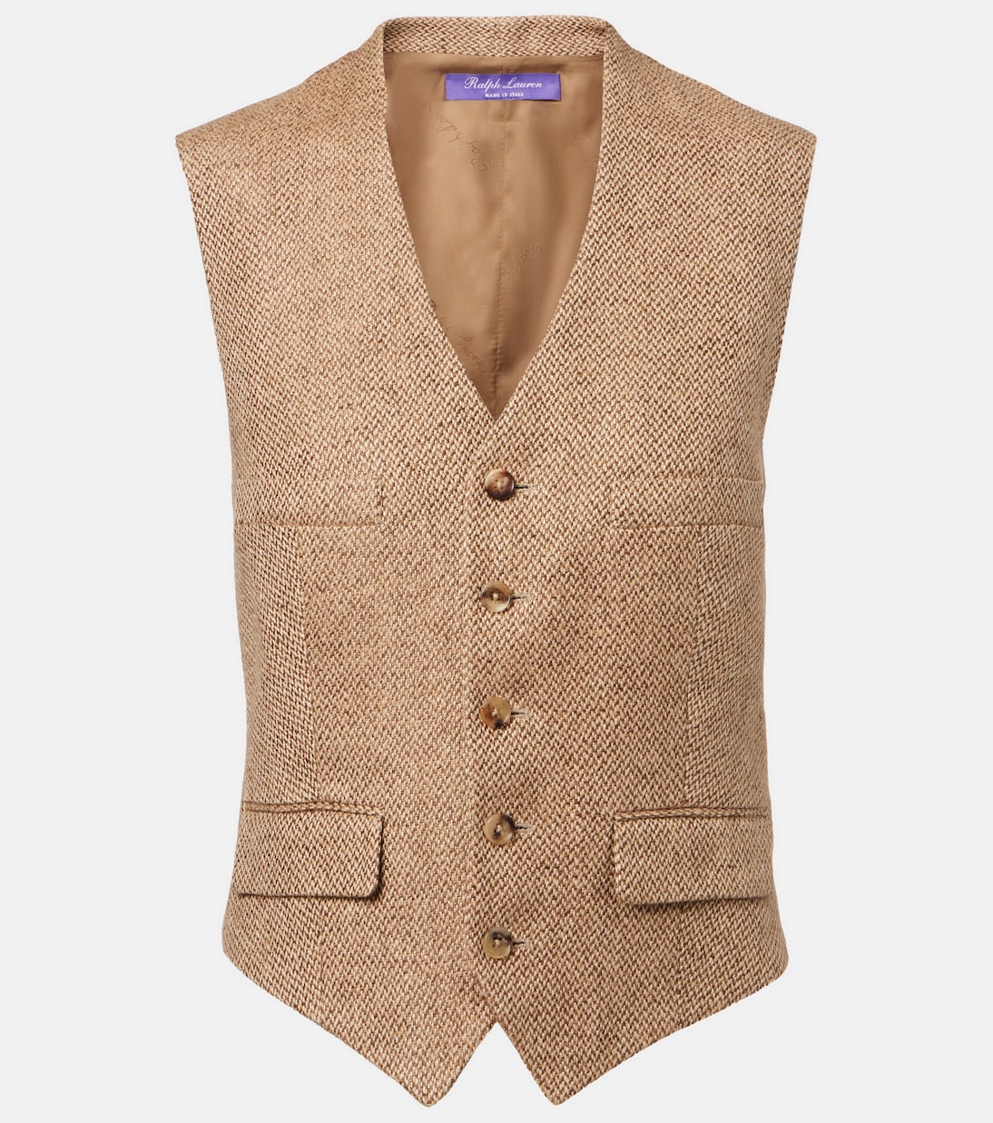 Weste Holland aus Leinen-Tweed | Ralph Lauren Collection