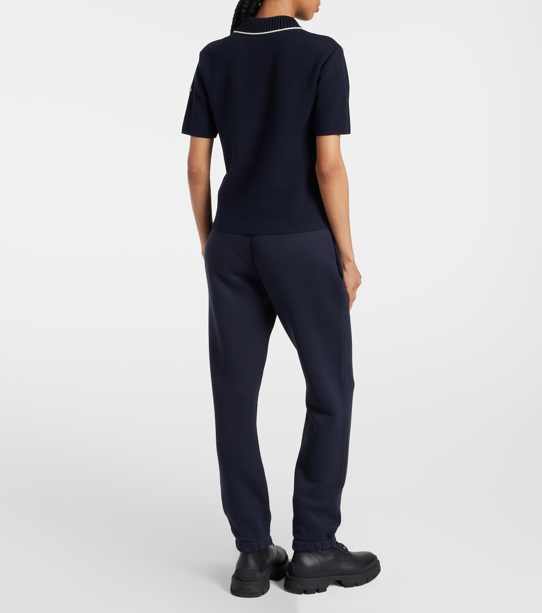 Logo cotton polo shirt | Moncler