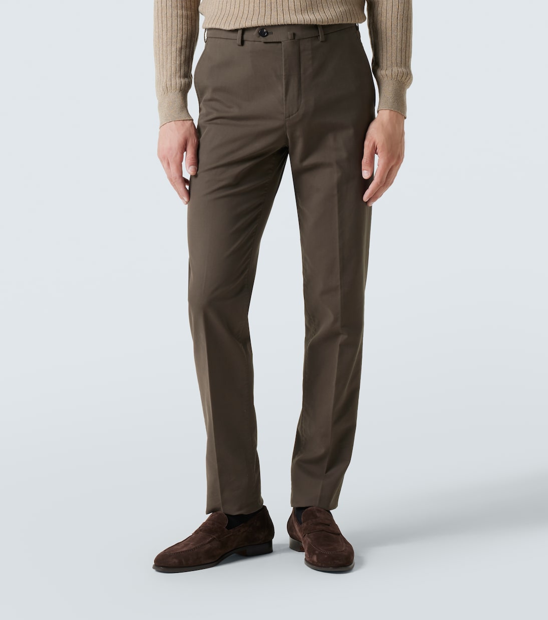 Carlo cotton-blend chinos | Loro Piana
