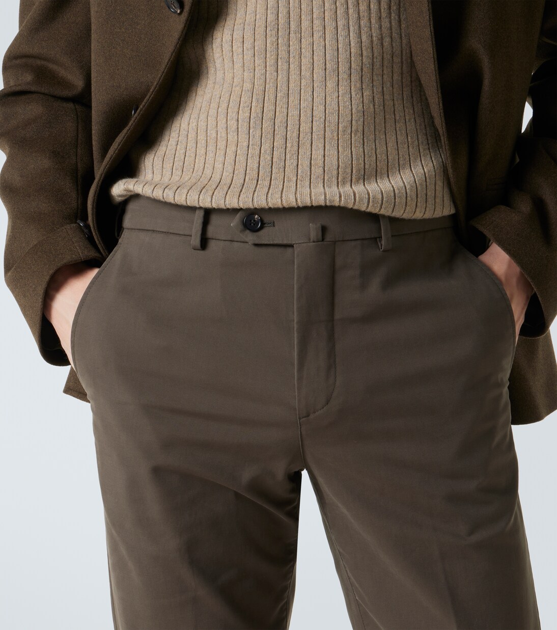 Carlo cotton-blend chinos | Loro Piana