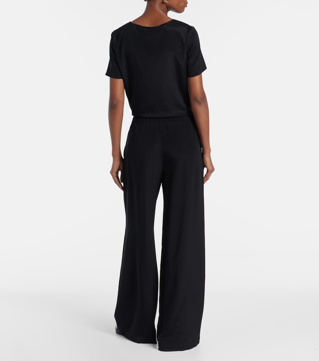 Weite Hose Bonn aus Crêpe de Chine  | Max Mara
