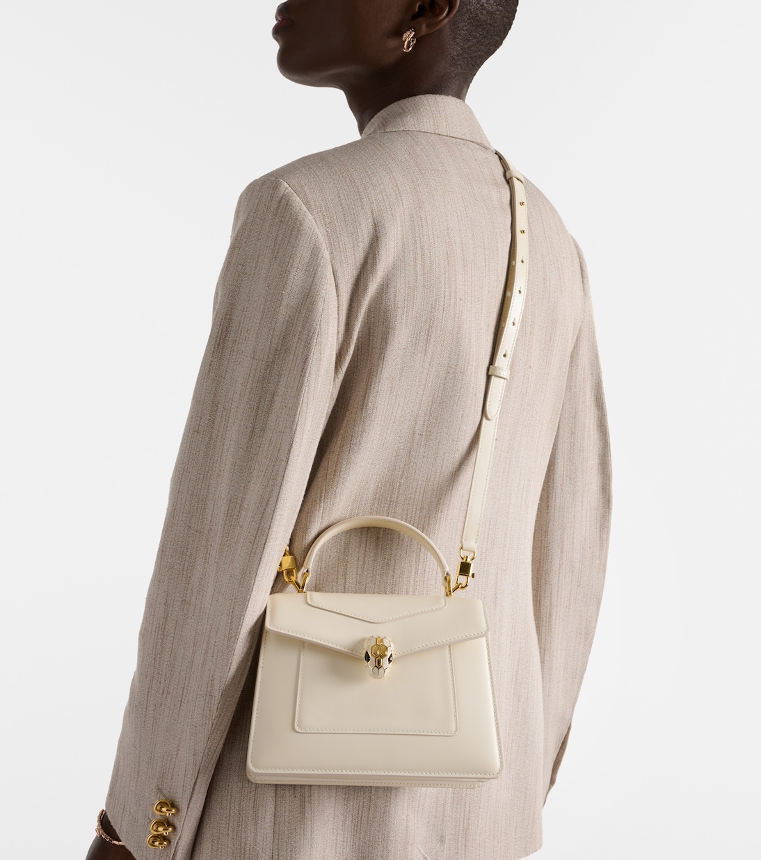 Sac Serpenti Forever Medium en cuir  | Bvlgari