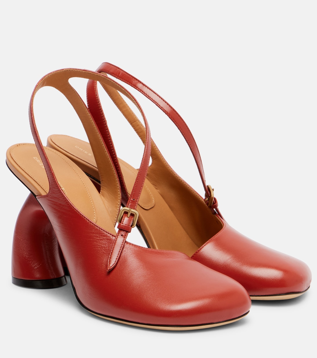 Escarpins slingback 95 en cuir | Dries Van Noten