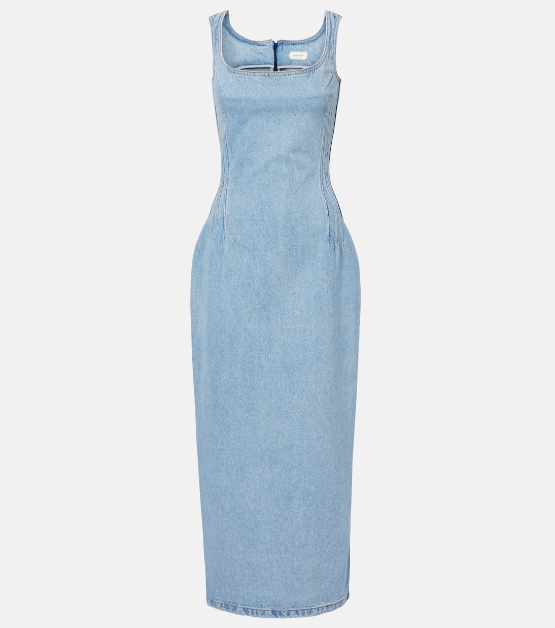 Midikleid aus Denim | Magda Butrym