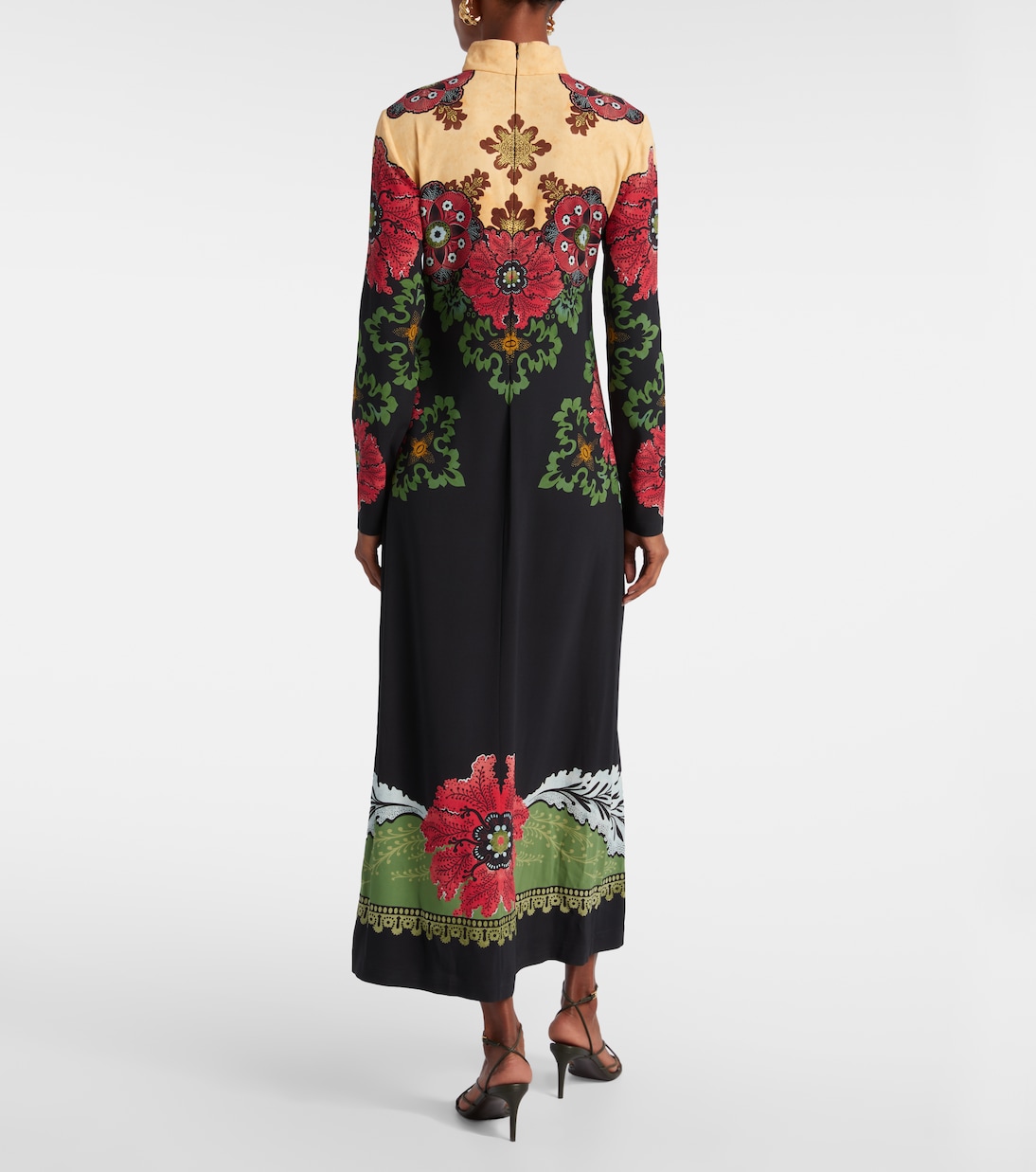 Maxikleid Halle aus Satin | La DoubleJ