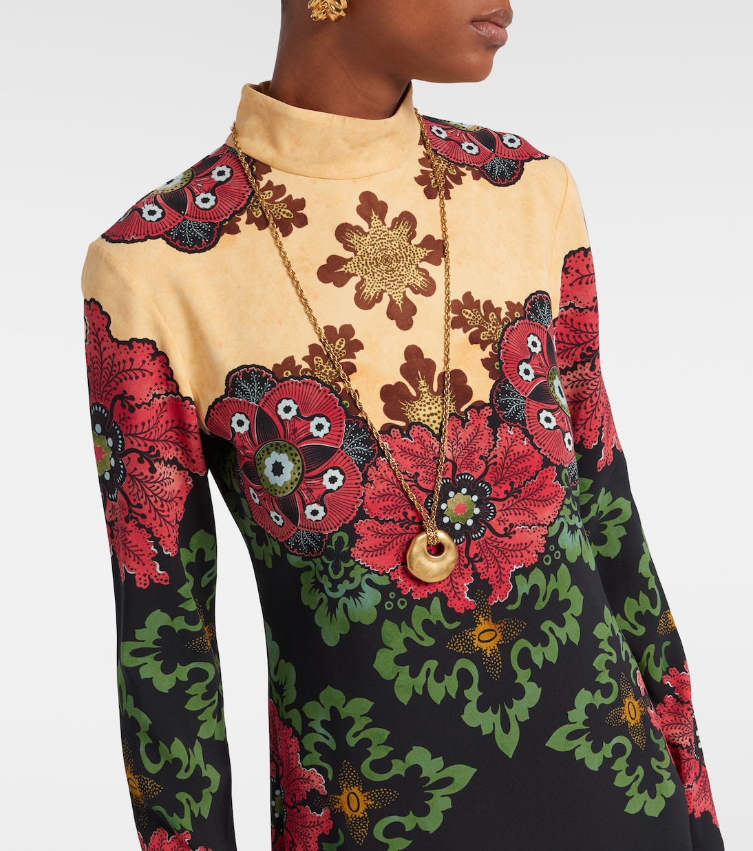 Maxikleid Halle aus Satin | La DoubleJ