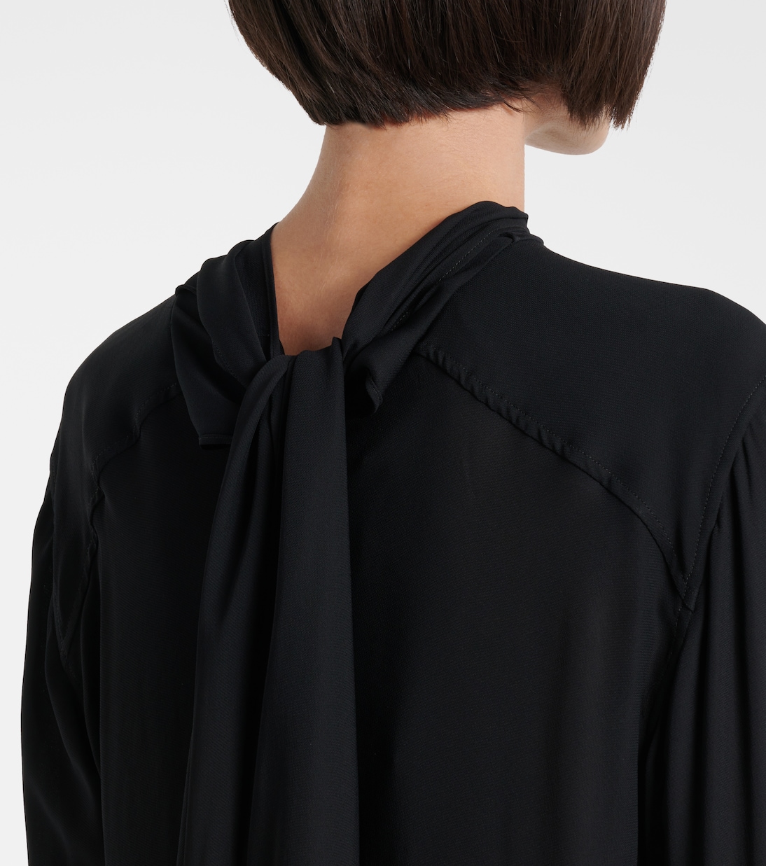 Robe midi Georgette  | Plan C