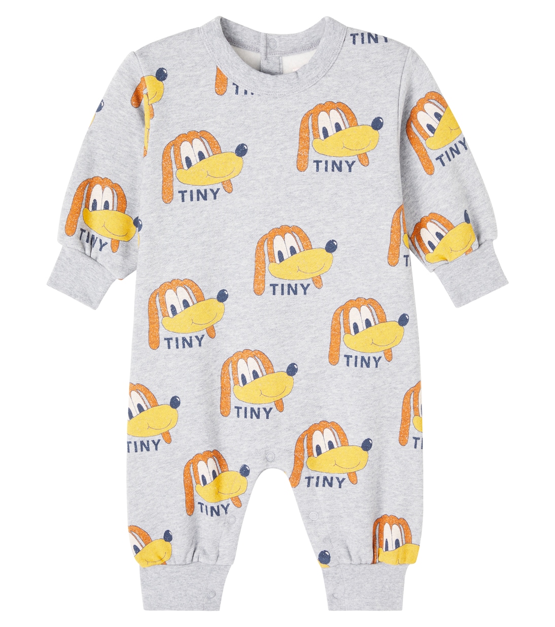 Baby Dogs printed cotton onesie | Tinycottons