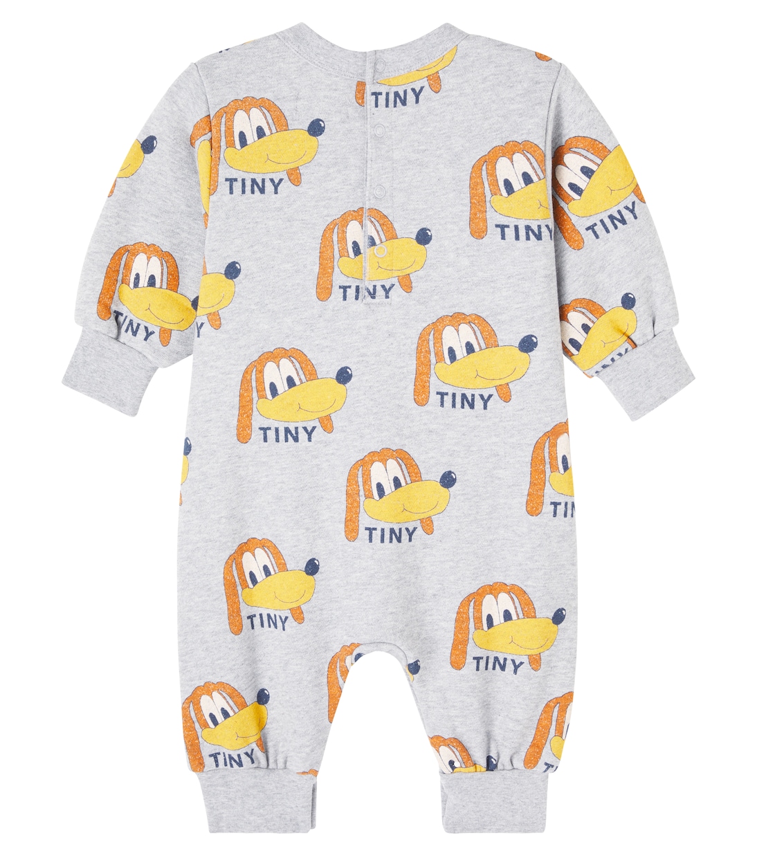 Baby Dogs printed cotton onesie | Tinycottons