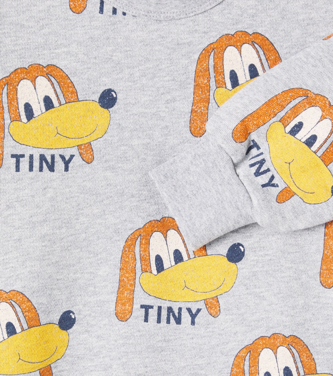 Baby Dogs printed cotton onesie | Tinycottons