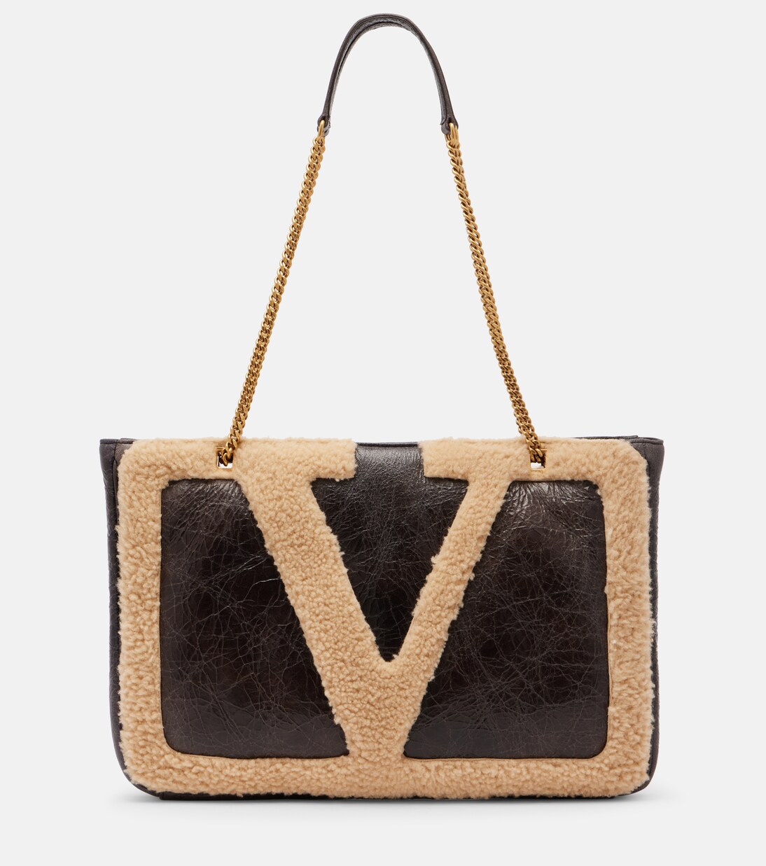 Tote Bag Viva Superstar Medium aus Leder | Valentino Garavani