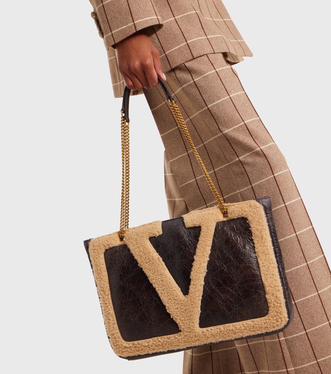 Tote Bag Viva Superstar Medium aus Leder | Valentino Garavani
