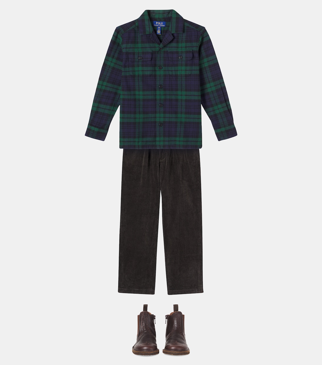 Surchemise en coton à carreaux | Polo Ralph Lauren Kids