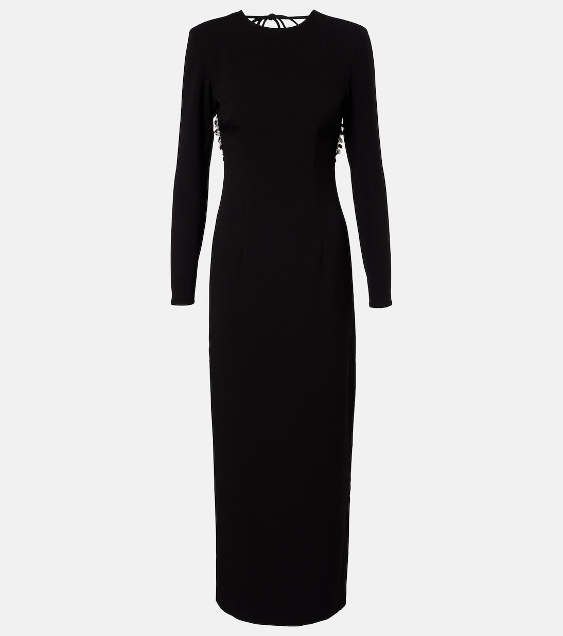 Robe longue en crêpe à sequins | Rotate