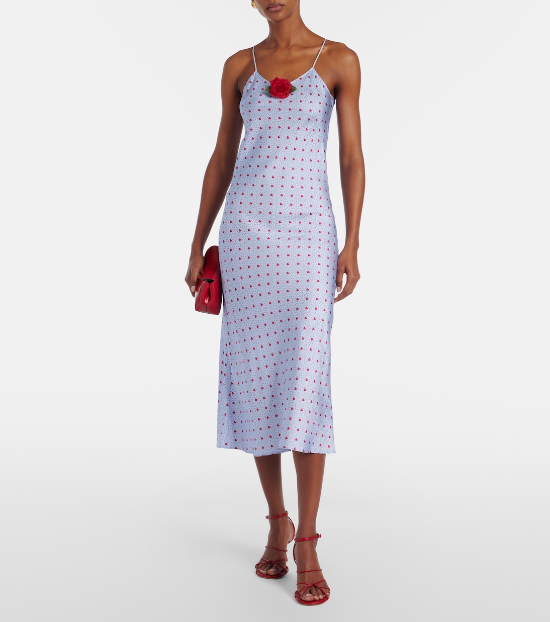 Slipdress aus Seide  | Rodarte