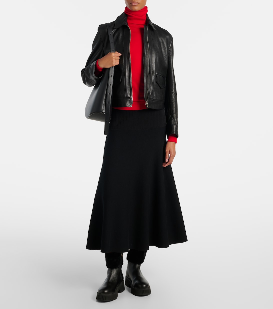 Turin shearling-lined leather ankle boots | Bogner