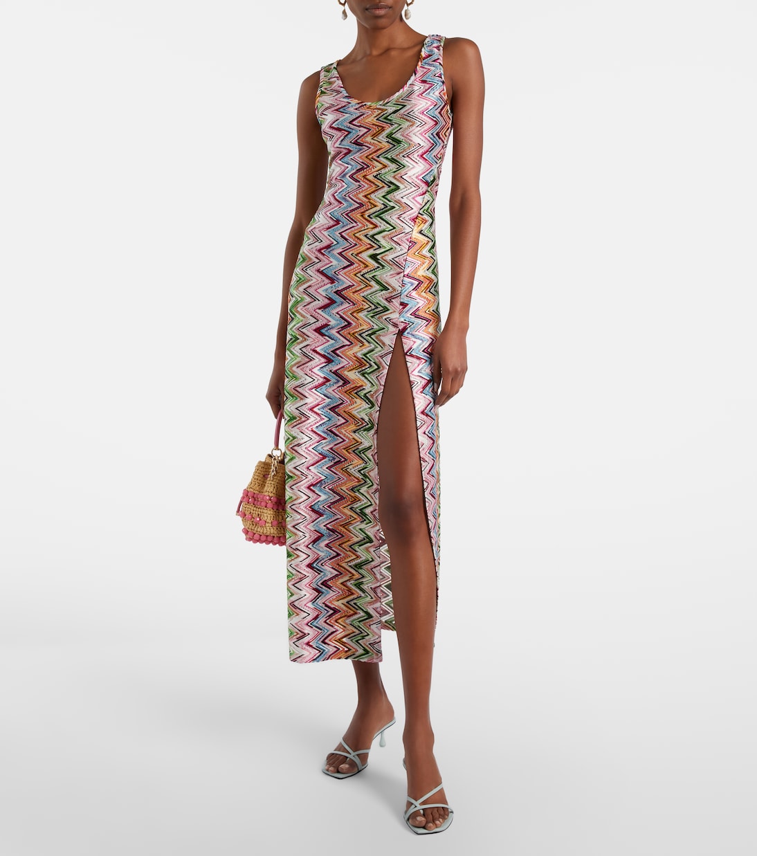 Zigzag beach cover-up | Missoni