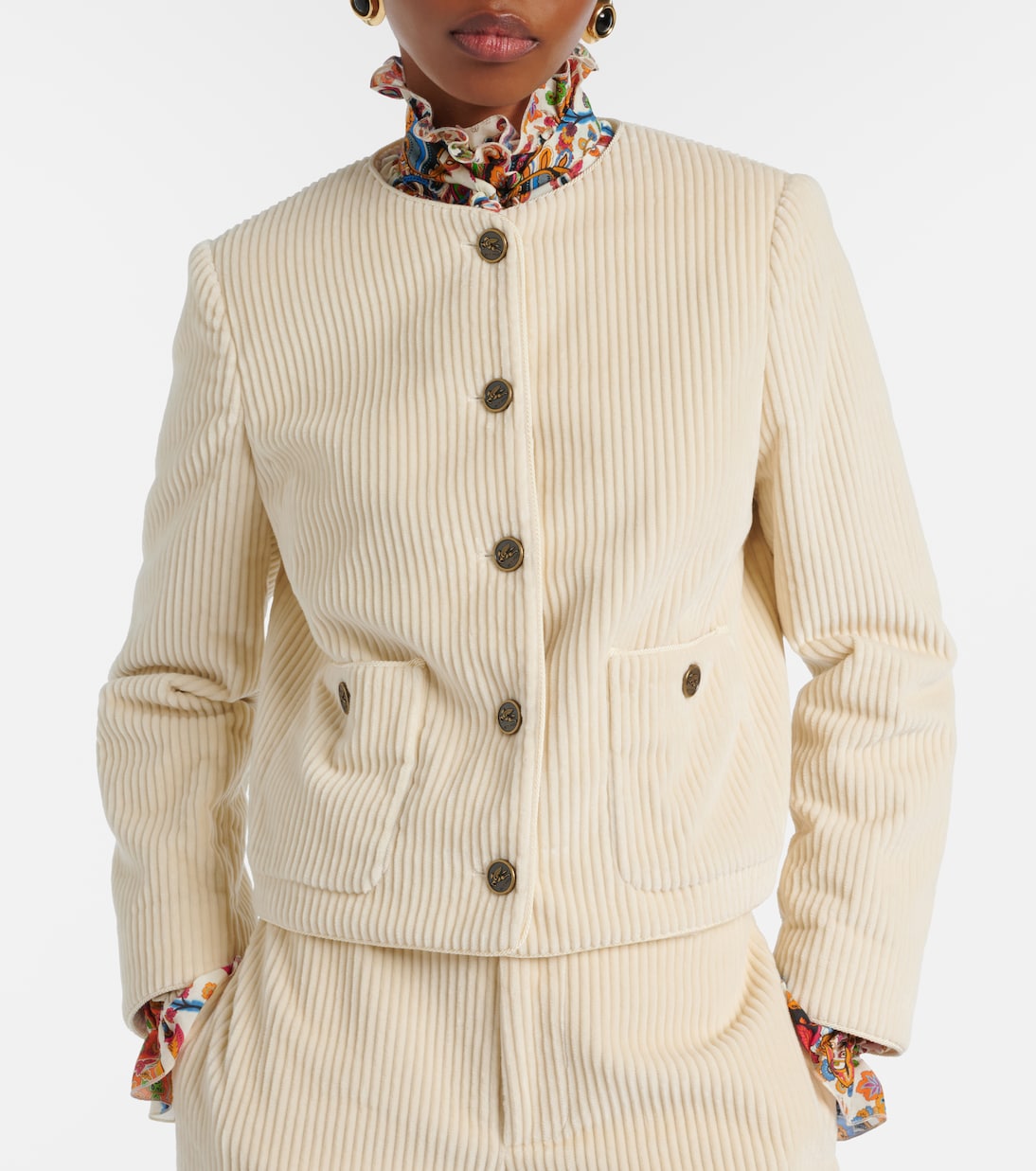 Cotton corduroy jacket | Etro