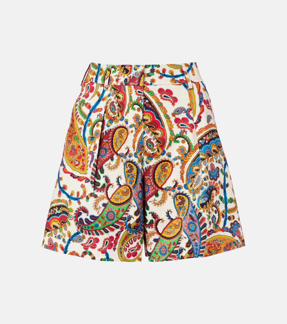 Cotton-blend jacquard Bermuda shorts | Etro