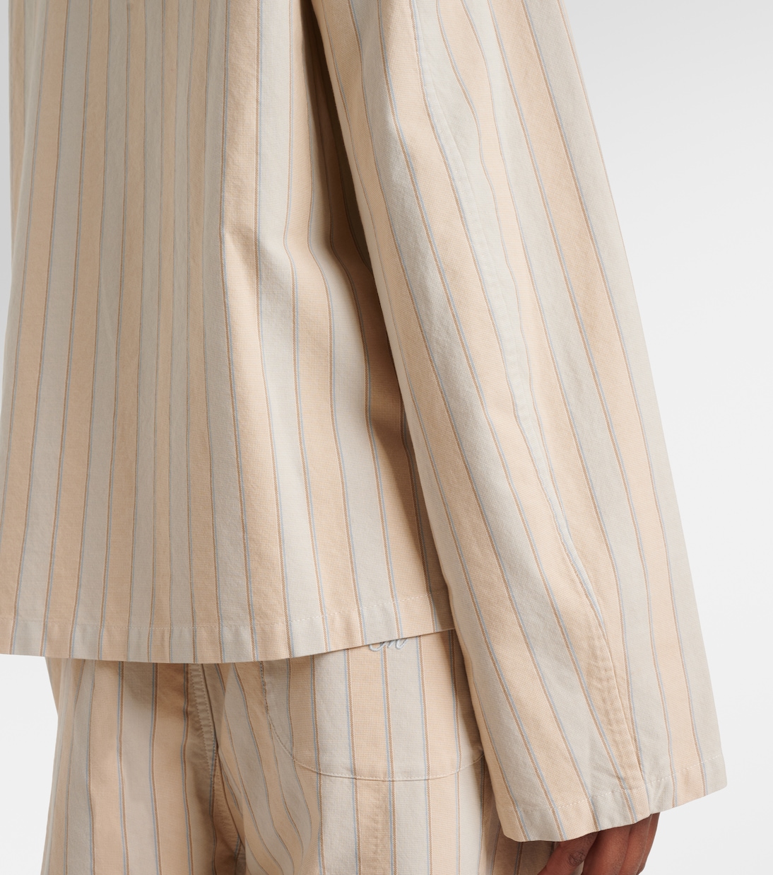 Striped cotton shirt | Maison Margiela