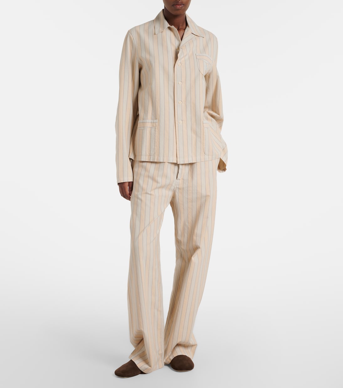 Striped cotton shirt | Maison Margiela