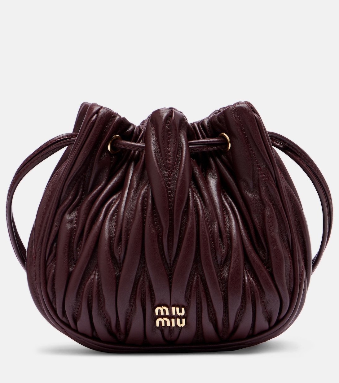 Bucket Bag aus Matelassé-Leder | Miu Miu