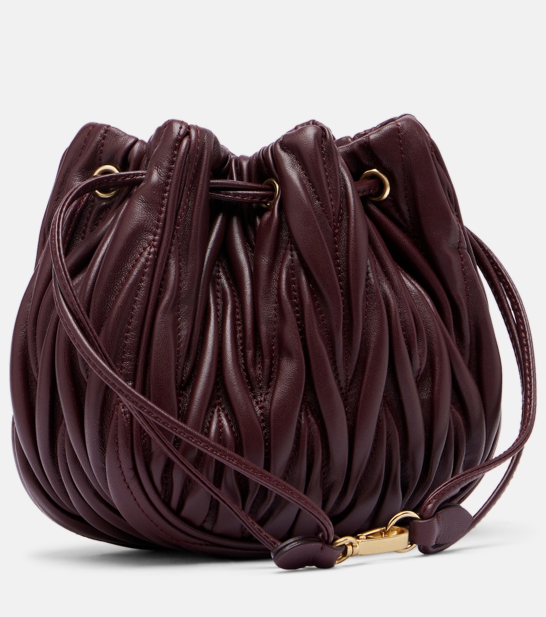 Bucket Bag aus Matelassé-Leder | Miu Miu