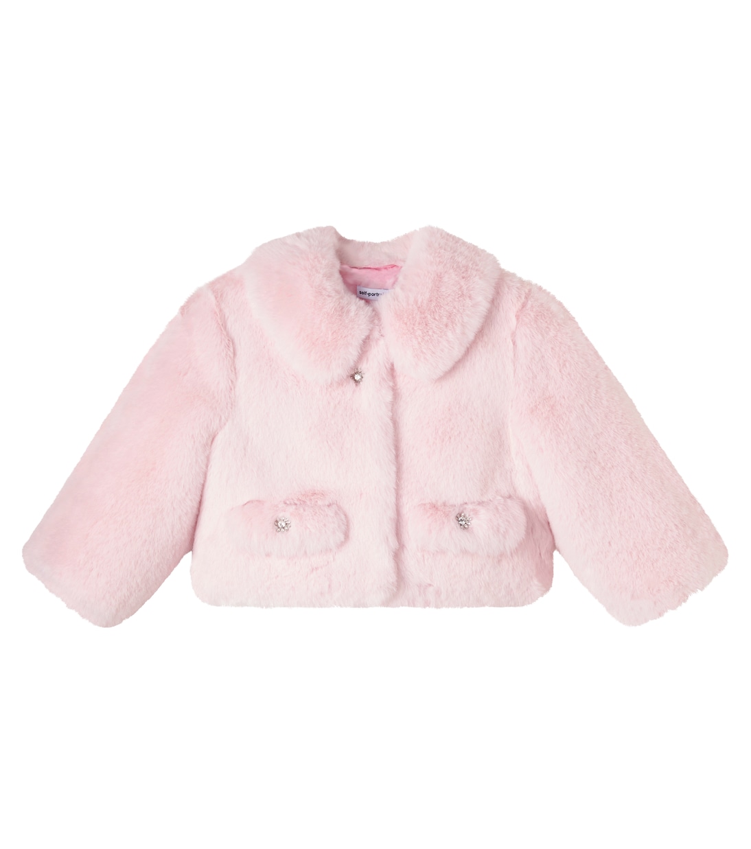 Baby cropped jacket | Self-Portrait Kids