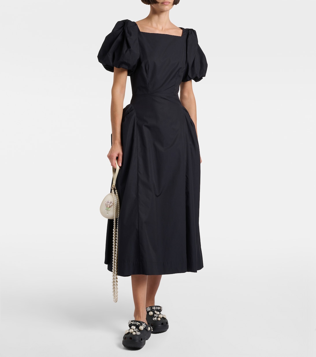 x Crocs embellished platform clogs  | Simone Rocha