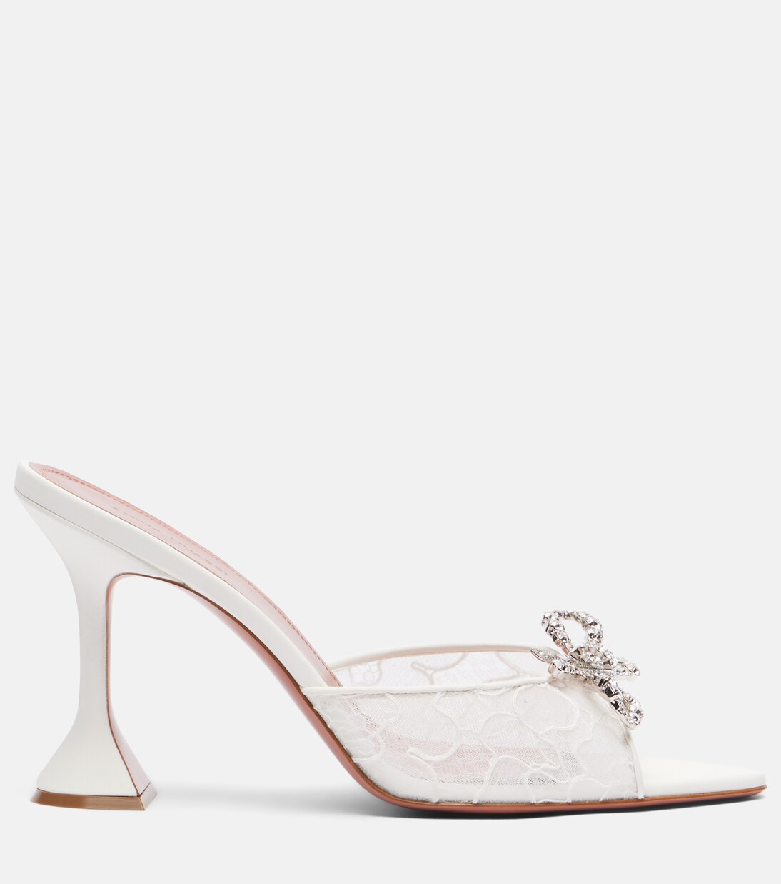 Verzierte Mules Rosie aus Spitze | Amina Muaddi