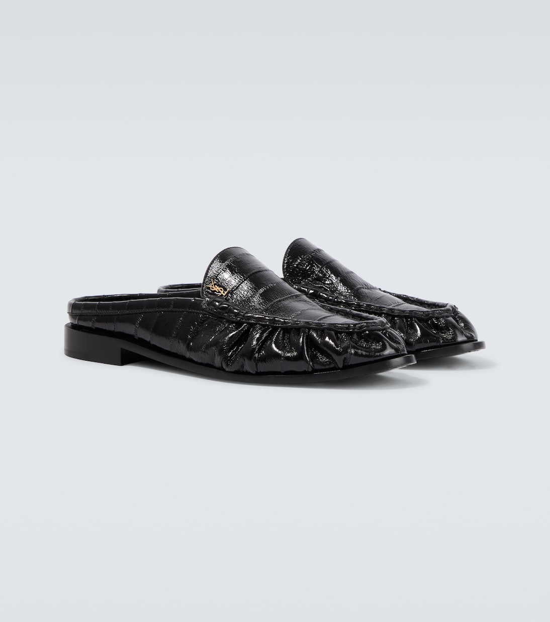 Mules Le Loafer de piel de anguila | Saint Laurent