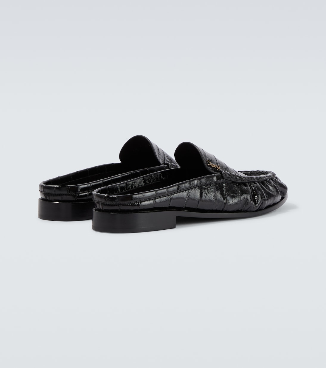 Mules Le Loafer de piel de anguila | Saint Laurent