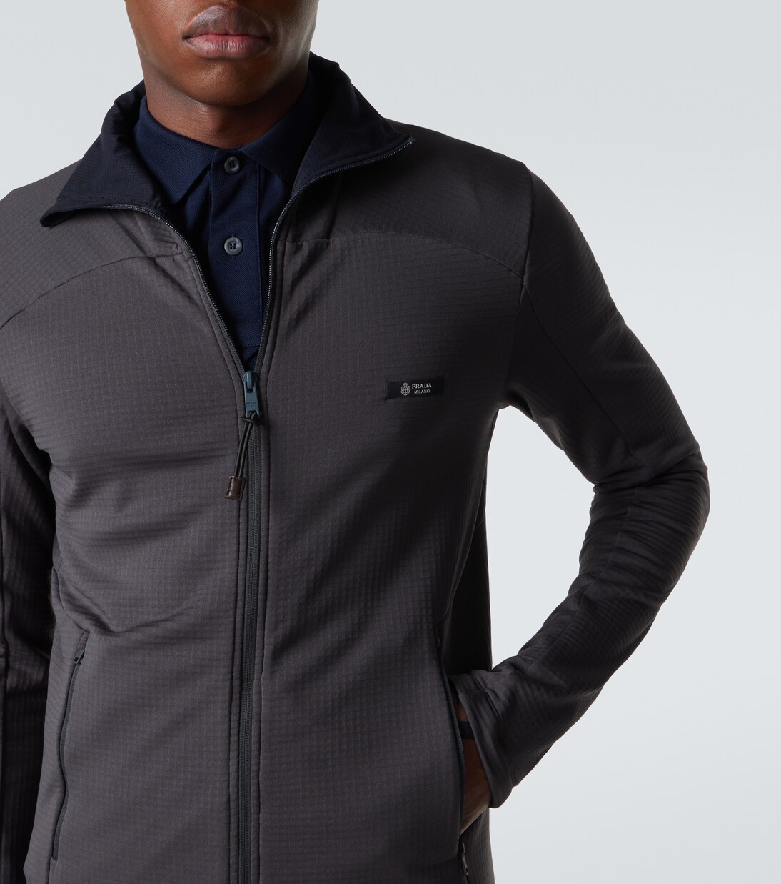 Logo track jacket | Prada