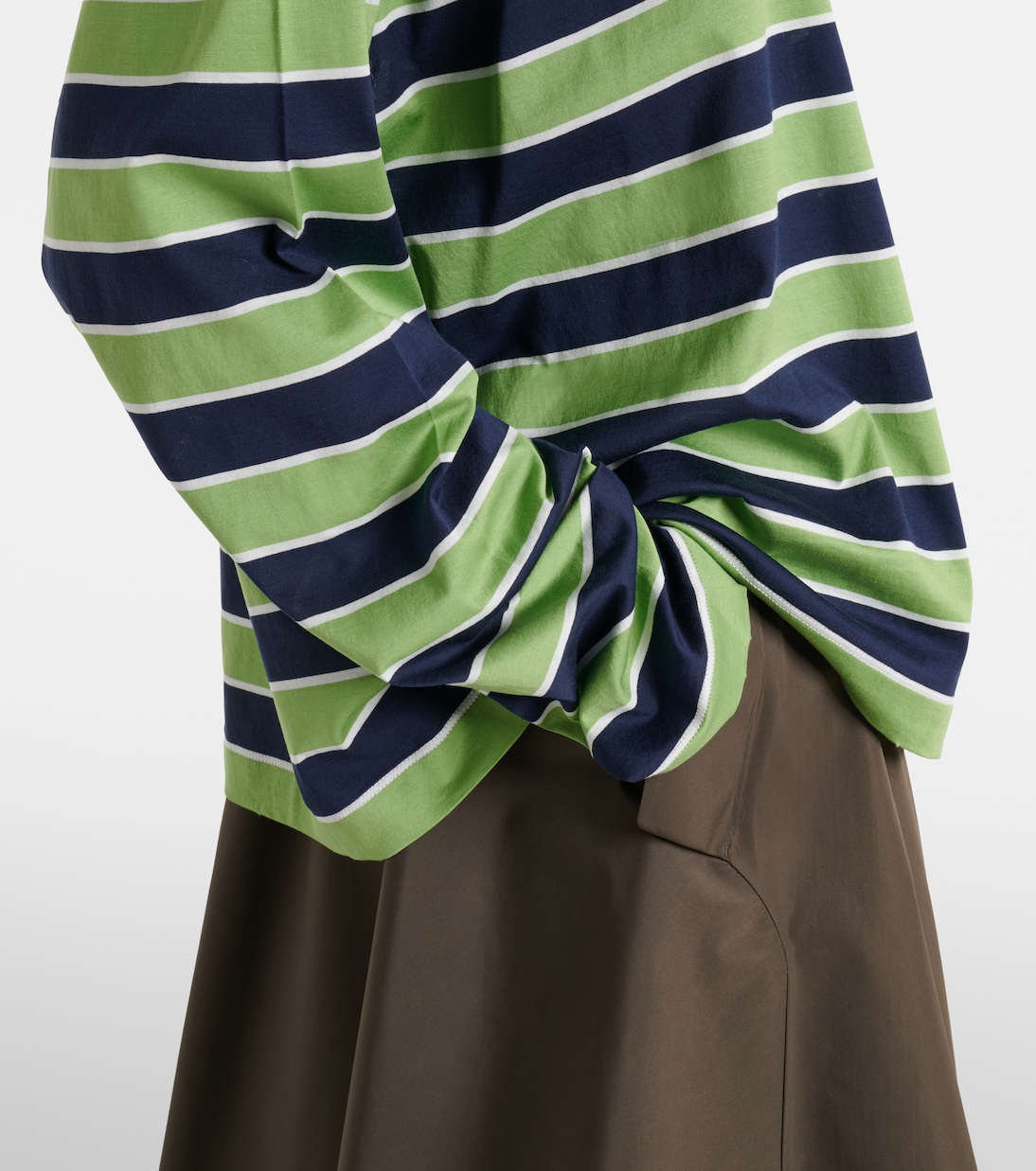 Longsleeve aus Baumwoll-Jersey | Prada