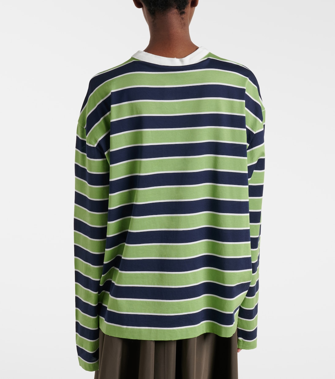 Longsleeve aus Baumwoll-Jersey | Prada