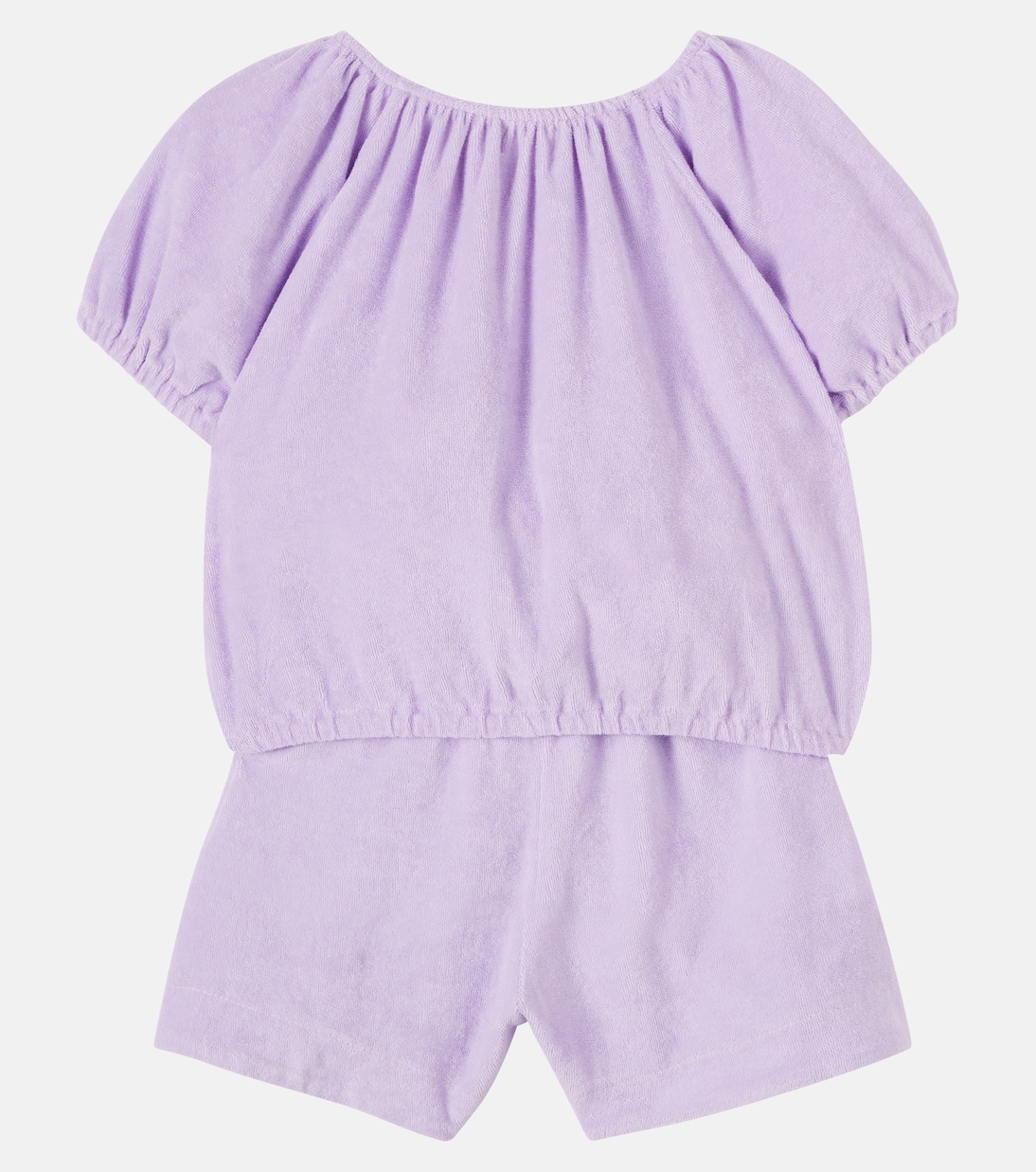 Top e shorts Judy in spugna di misto cotone | Cozmo