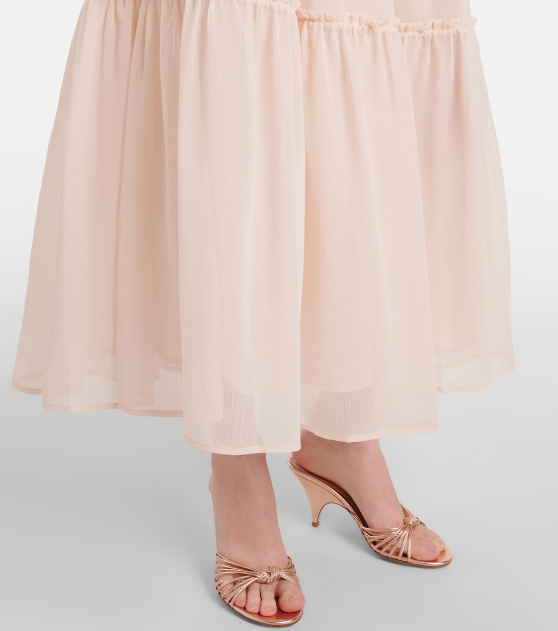 Maxirock aus Chiffon | Xu Zhi