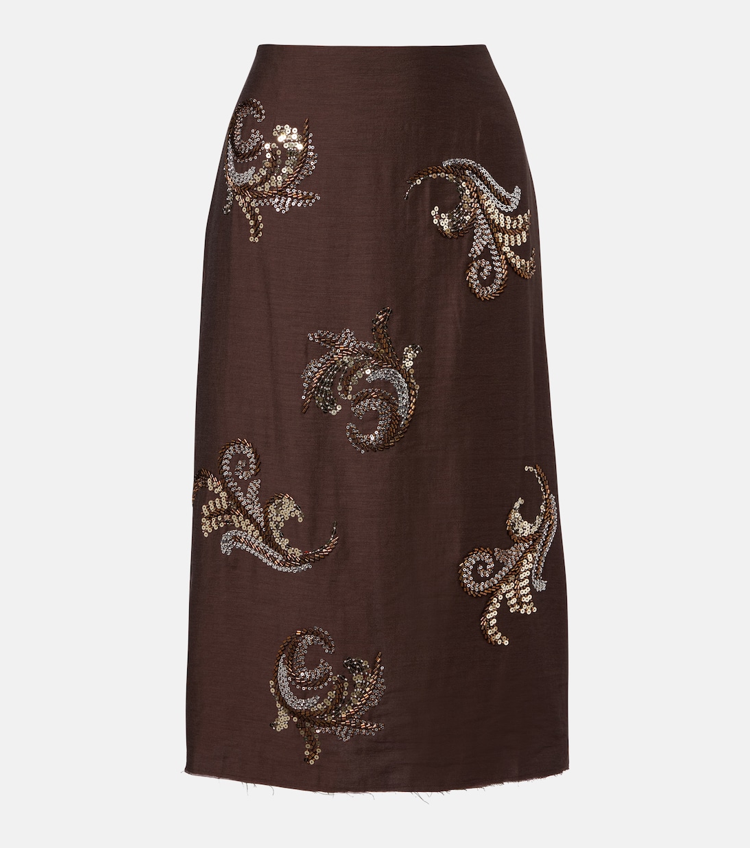 Sequined midi skirt | Xu Zhi