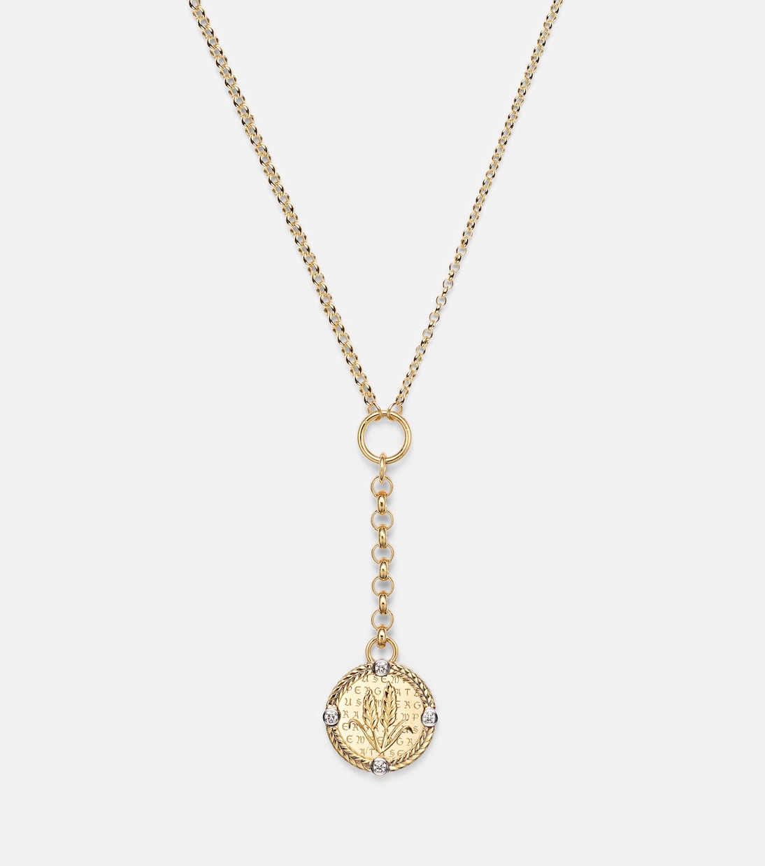 Collana Infinite Gratitude in oro 18kt con diamanti | FoundRae
