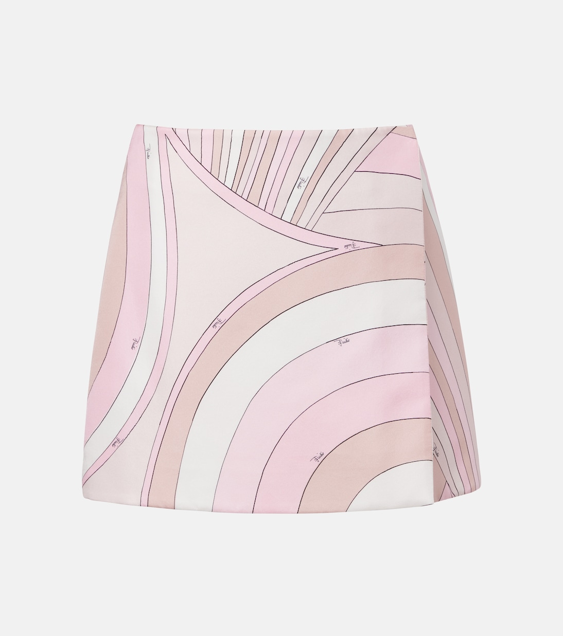 Iride silk twill miniskirt | Pucci